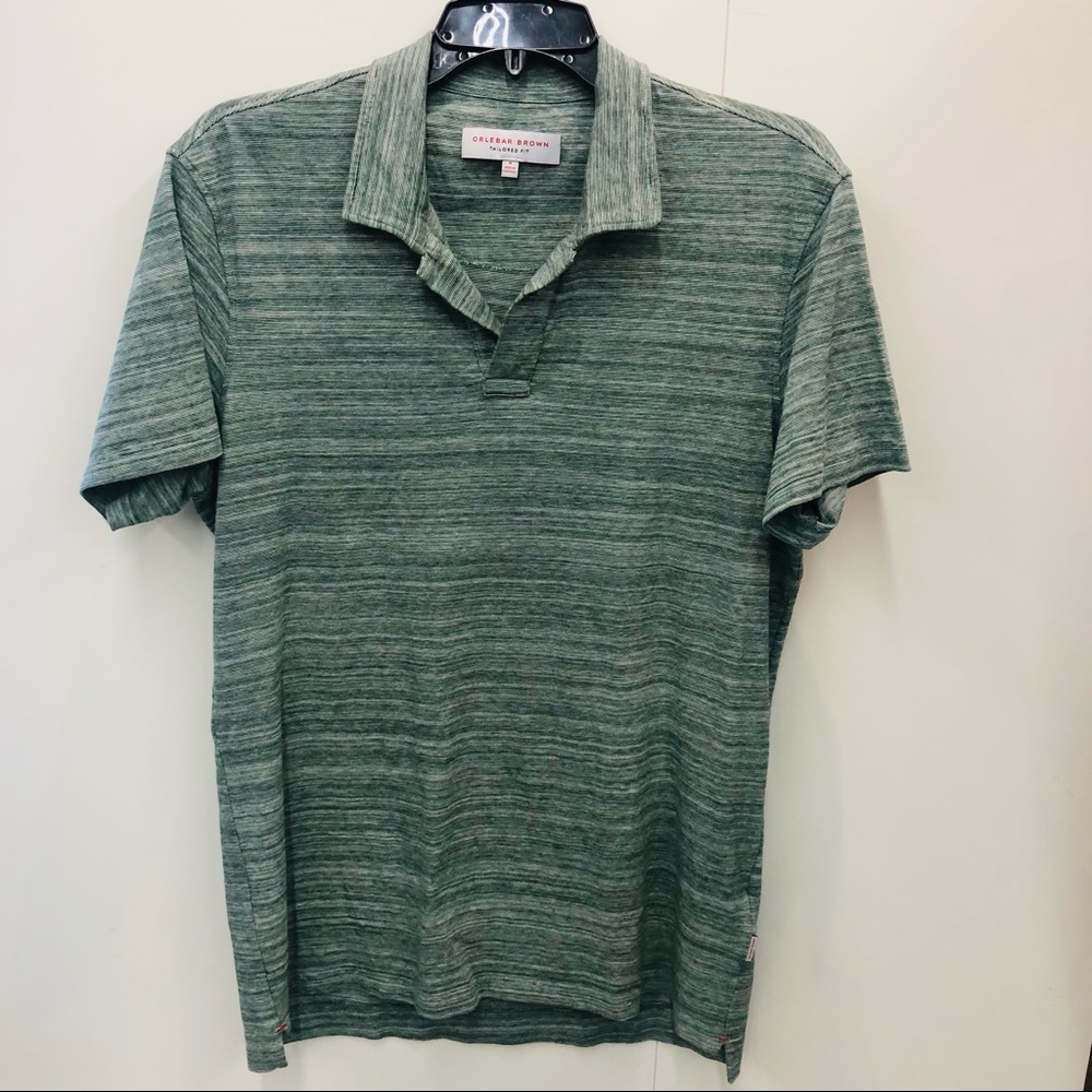 Orlebar Brown cotton polo shirt M